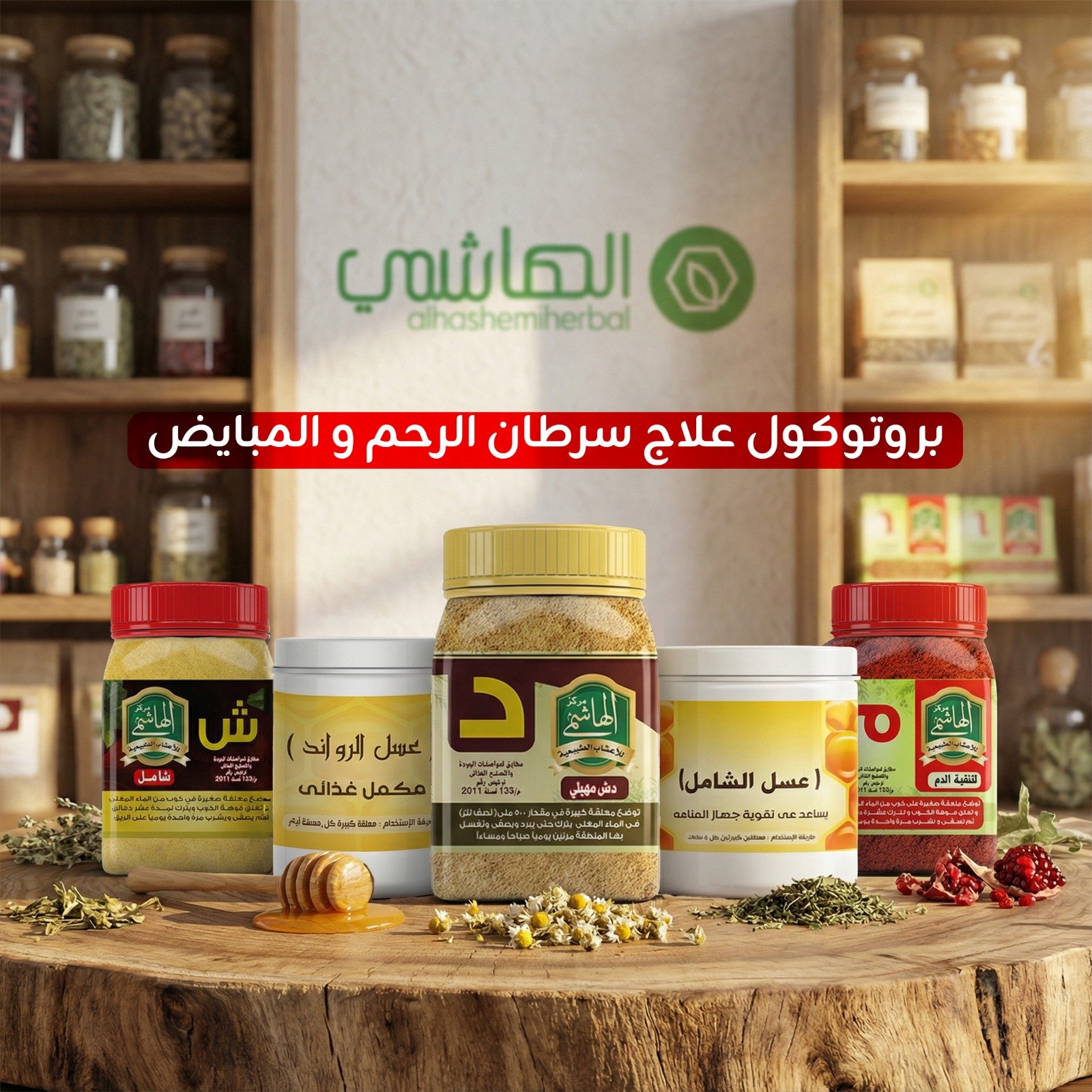 بروتوكول علاج سرطان الرحم والمبايض 🌸